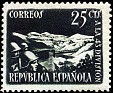 Spain 1938 43 Division 25 CTS Verde Oscuro Edifil 787. España 78. Subida por susofe